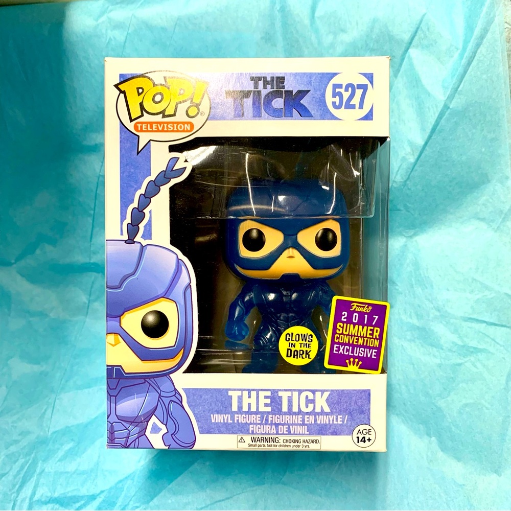 The Tick SDCC 2017 Summer Convention Exclusive Glow in the Dark Funko POP!